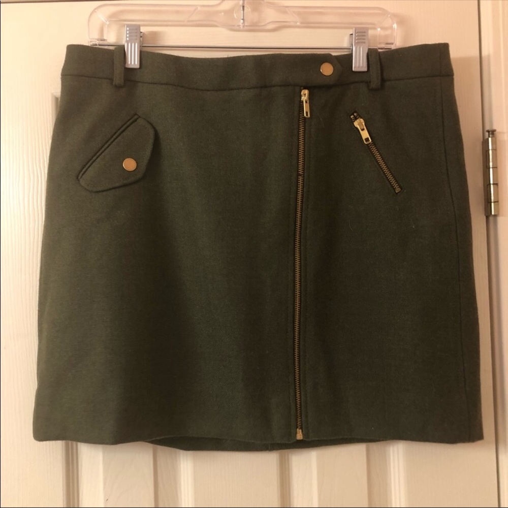 J. Crew wool skirt size 12 NWT